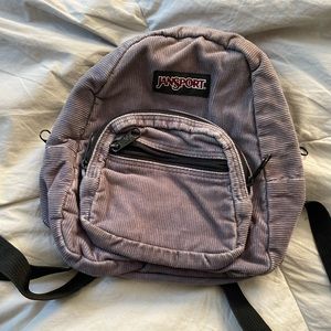Jan sport Mini corduroy book bag